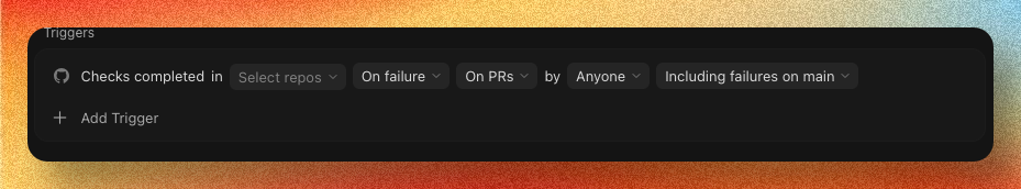 Cursor webhook triggers
